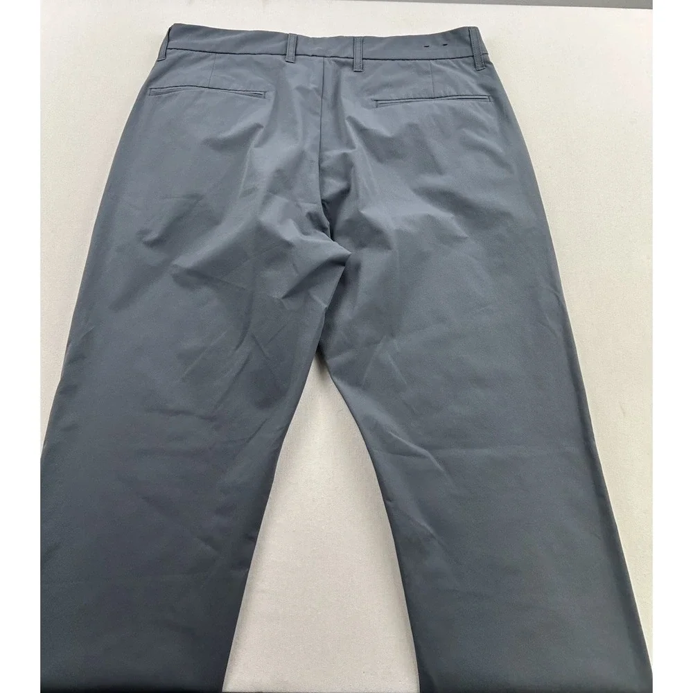 J Crew Pants Thompson Flex Tapered Leg Golf‎ Tech Pants Mens 30x32 Blue Gray